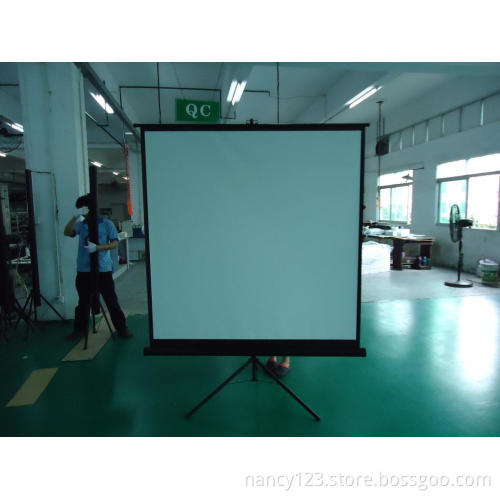 lightweight and durable tripod stand projection screen